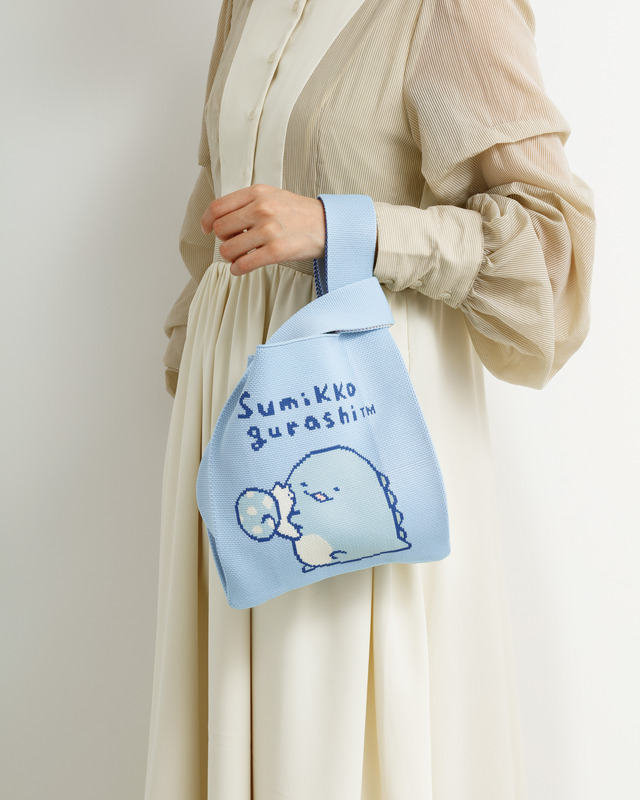 「ニットバッグ とかげ」（C）2025 SAN-X CO., LTD. ALL RIGHTS RESERVED.