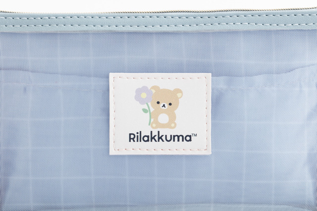「メッシュペンポーチ リラックマ」（C）2025 SAN-X CO., LTD. ALL RIGHTS RESERVED.