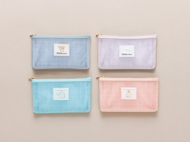 「メッシュペンポーチ リラックマ」など（C）2025 SAN-X CO., LTD. ALL RIGHTS RESERVED.