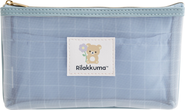 「メッシュペンポーチ リラックマ」（C）2025 SAN-X CO., LTD. ALL RIGHTS RESERVED.