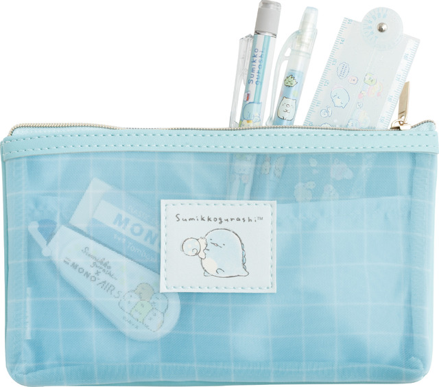 「メッシュペンポーチ とかげ」（C）2025 SAN-X CO., LTD. ALL RIGHTS RESERVED.