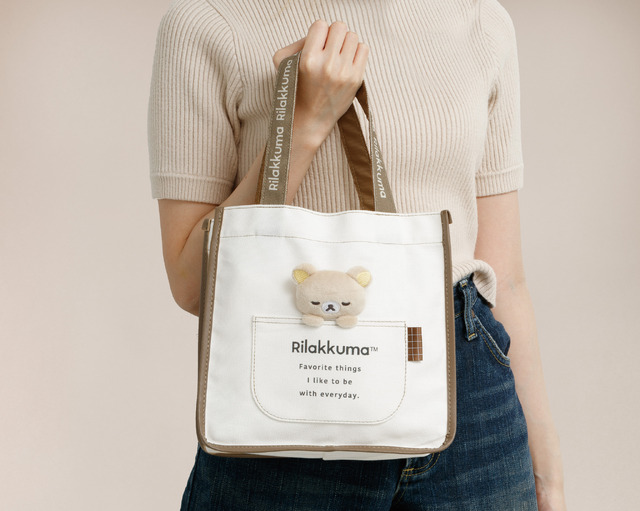 「ミニトートバッグ リラックマ」（C）2025 SAN-X CO., LTD. ALL RIGHTS RESERVED.