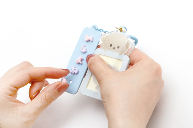 「えらんでコカスタムキーホルダー」カスタム例（C）2025 SAN-X CO., LTD. ALL RIGHTS RESERVED.