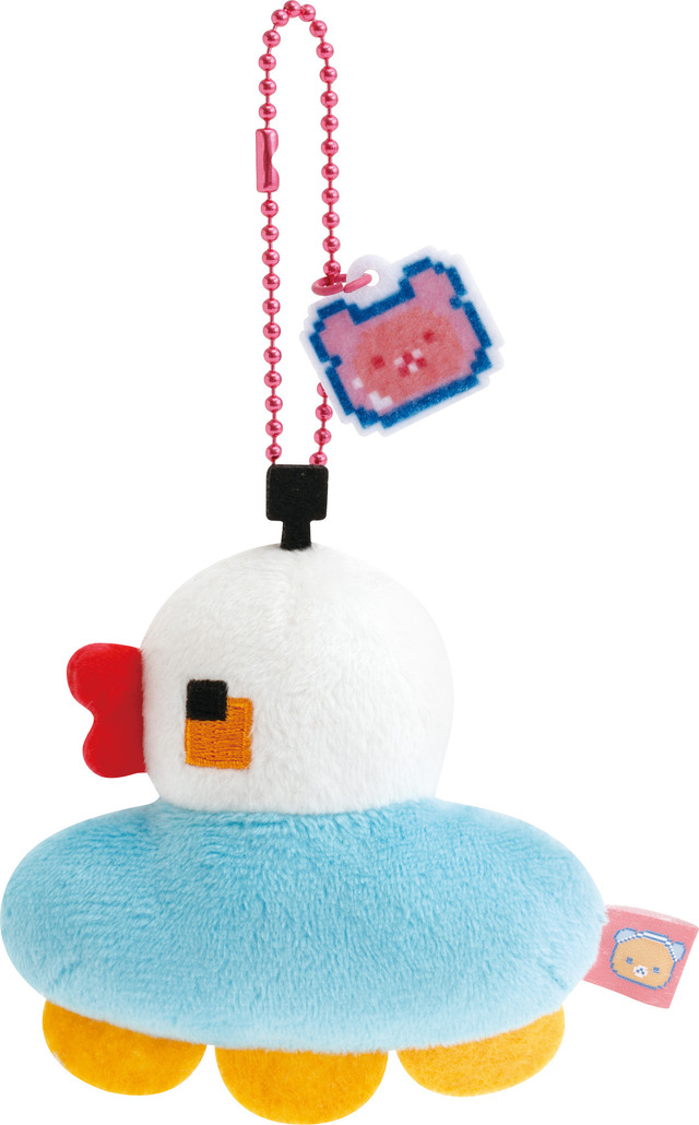「ゲーミングリラックマ ぶらさげぬいぐるみ アヒルのラジコン（UFO）」（C）2025 SAN-X CO., LTD. ALL RIGHTS RESERVED.