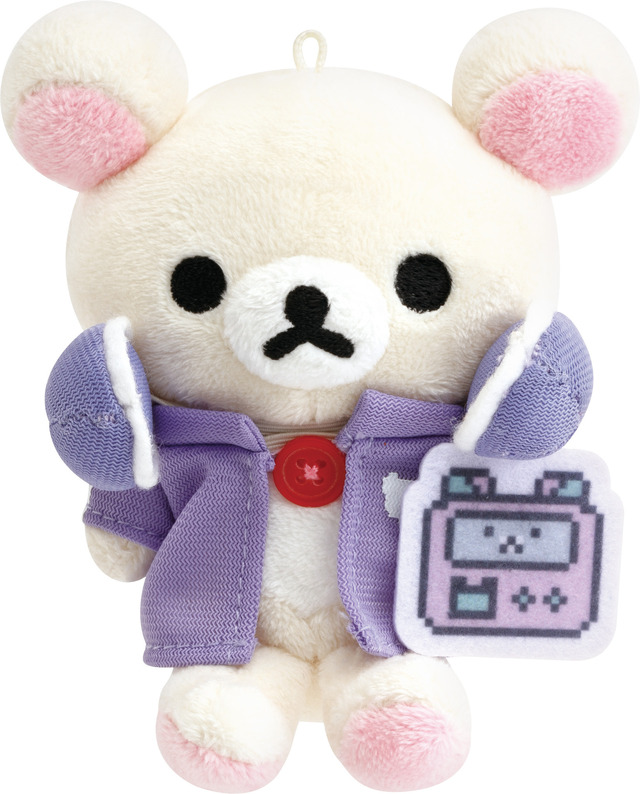 「ゲーミングリラックマ おきがえリラックマ（ゲーマー）」別売りのおでかけぬいぐるみキーホルダーを着せ替えられる（C）2025 SAN-X CO., LTD. ALL RIGHTS RESERVED.