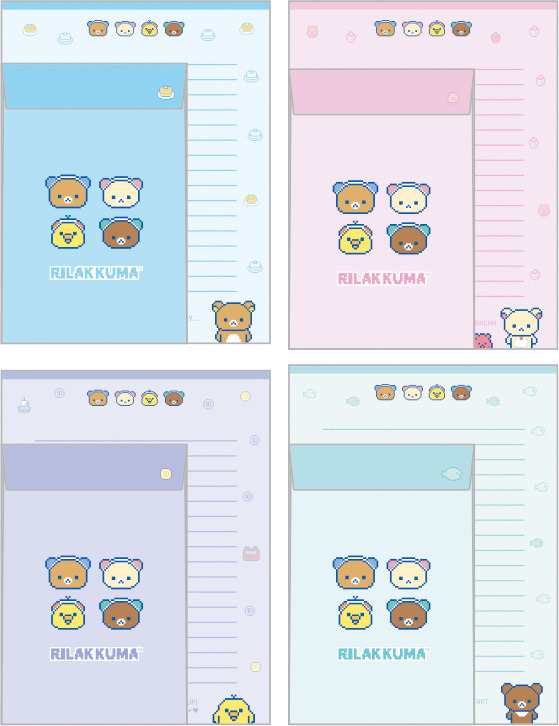 「ゲーミングリラックマ レターセット」（C）2025 SAN-X CO., LTD. ALL RIGHTS RESERVED.