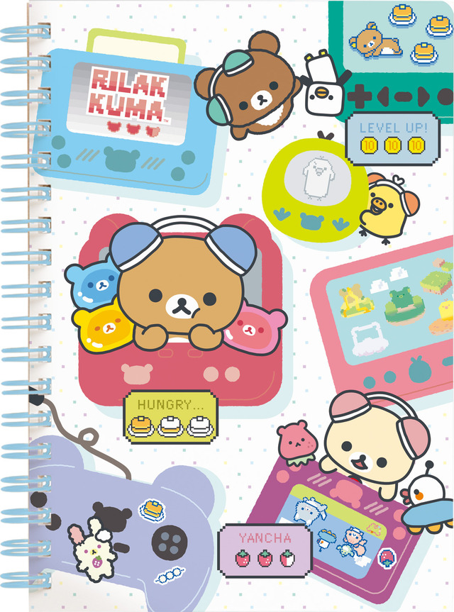 「ゲーミングリラックマ B6SP ノート」（C）2025 SAN-X CO., LTD. ALL RIGHTS RESERVED.