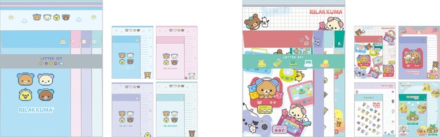 「ゲーミングリラックマ レターセット」（C）2025 SAN-X CO., LTD. ALL RIGHTS RESERVED.