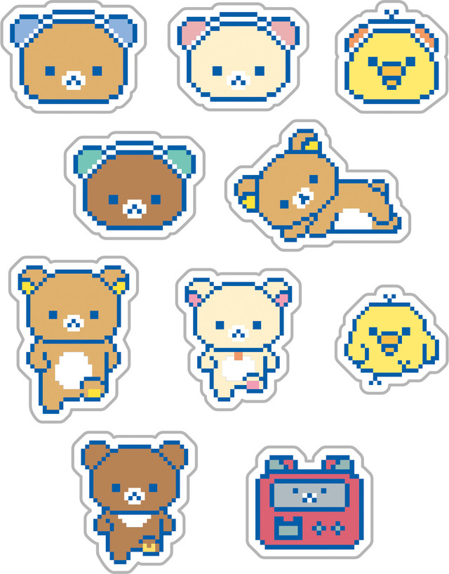 「ゲーミングリラックマ クリアシールビッツ」（C）2025 SAN-X CO., LTD. ALL RIGHTS RESERVED.