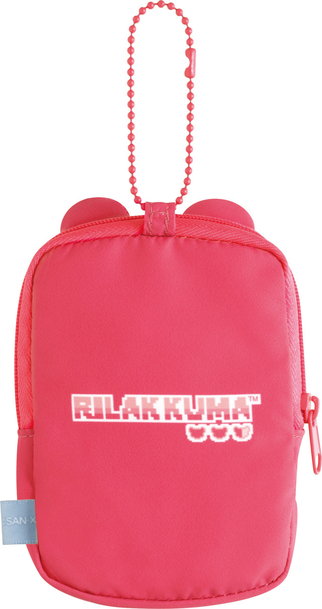 「ゲーミングリラックマ ショッピングバッグ」付属のゲーム機型風の収納ポーチ（C）2025 SAN-X CO., LTD. ALL RIGHTS RESERVED.