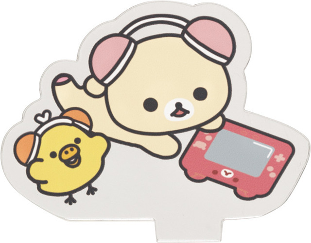 「ゲーミングリラックマ アクリル万年カレンダー」セット内容（C）2025 SAN-X CO., LTD. ALL RIGHTS RESERVED.