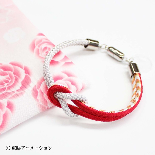 「Yes！プリキュア5GoGo！ 京くみひもブレスレット＆バネ口ポーチ キュアルージュ」（C）東映アニメーション