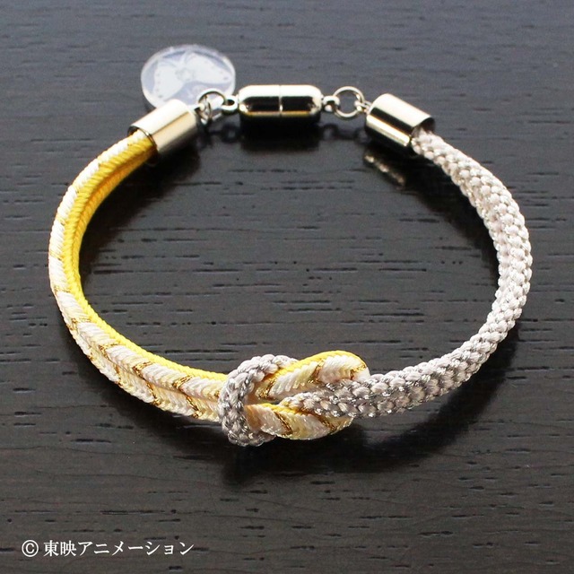 「Yes！プリキュア5GoGo！ 京くみひもブレスレット＆バネ口ポーチ キュアレモネード」（C）東映アニメーション