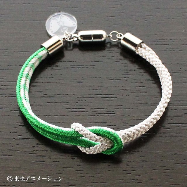 「Yes！プリキュア5GoGo！ 京くみひもブレスレット＆バネ口ポーチ キュアミント」（C）東映アニメーション