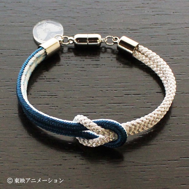 「Yes！プリキュア5GoGo！ 京くみひもブレスレット＆バネ口ポーチ キュアアクア」（C）東映アニメーション