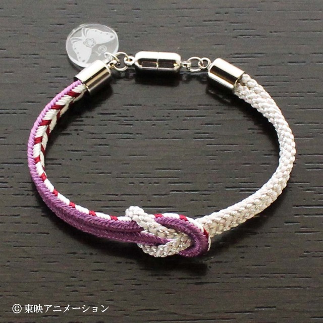 「Yes！プリキュア5GoGo！ 京くみひもブレスレット＆バネ口ポーチ ミルキィローズ」（C）東映アニメーション