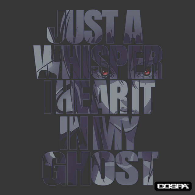 草薙素子『IN MY GHOST』 Tシャツ