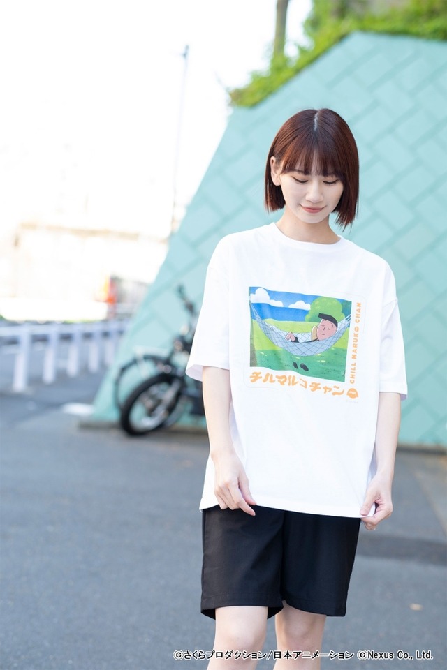 「場面写ビッグシルエットTシャツ～花輪クン～」4,500円（税込）（C）さくらプロダクション/日本アニメーション（C）Nexus Co., Ltd.