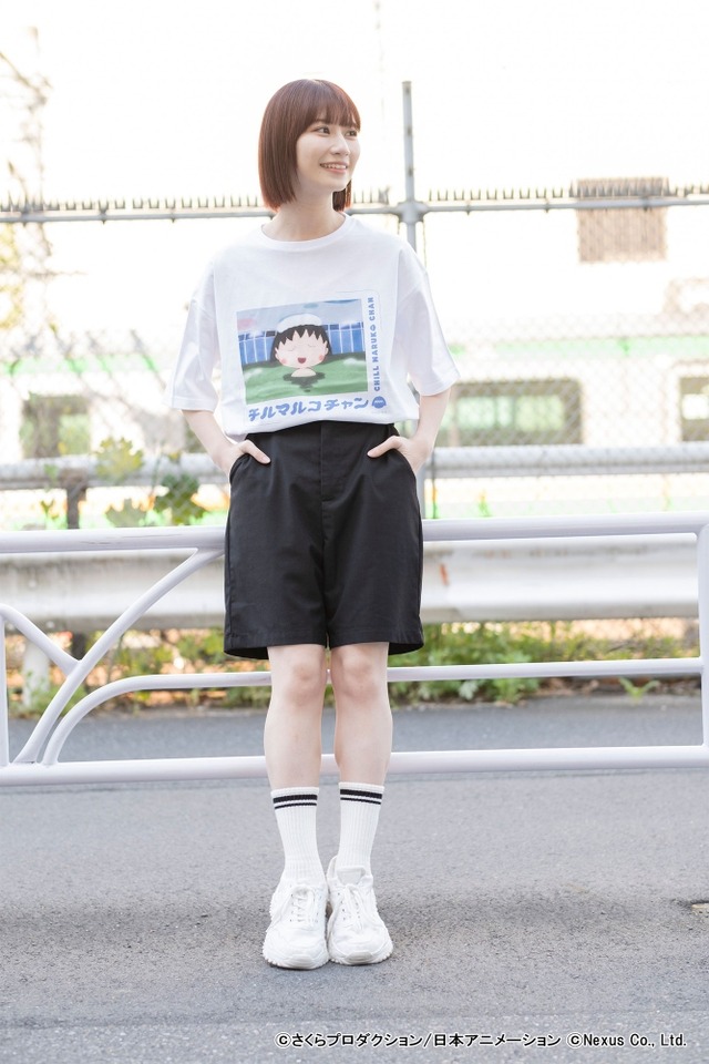 場面写ビッグシルエットＴシャツ～極楽極楽～（C）さくらプロダクション/日本アニメーション（C）Nexus Co., Ltd.