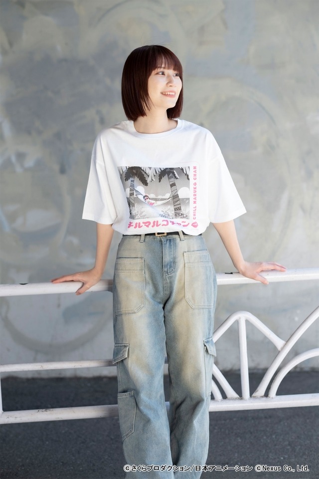 場面写ビッグシルエットＴシャツ～チルタイム～（C）さくらプロダクション/日本アニメーション（C）Nexus Co., Ltd.