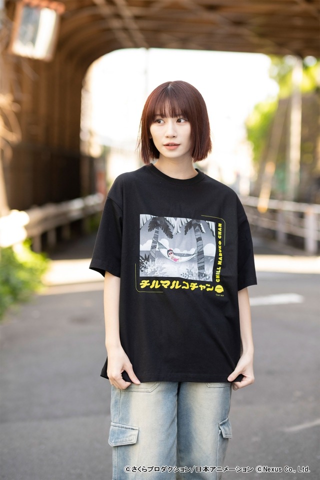 「場面写ビッグシルエットTシャツ～チルタイム～」4,500円（税込）（C）さくらプロダクション/日本アニメーション（C）Nexus Co., Ltd.