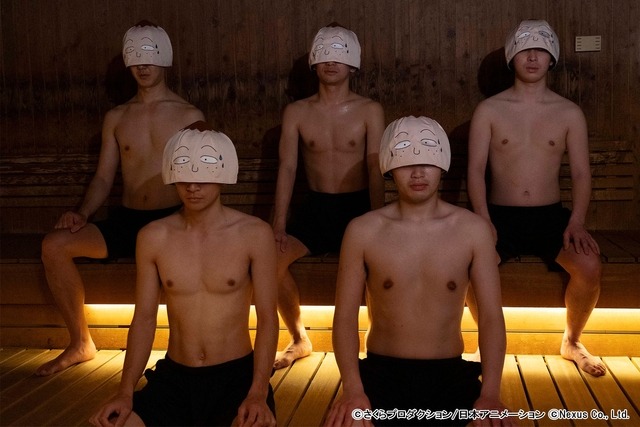 「永沢くんなりきりサウナハット」6,900円（税込）（C）さくらプロダクション/日本アニメーション（C）Nexus Co., Ltd.