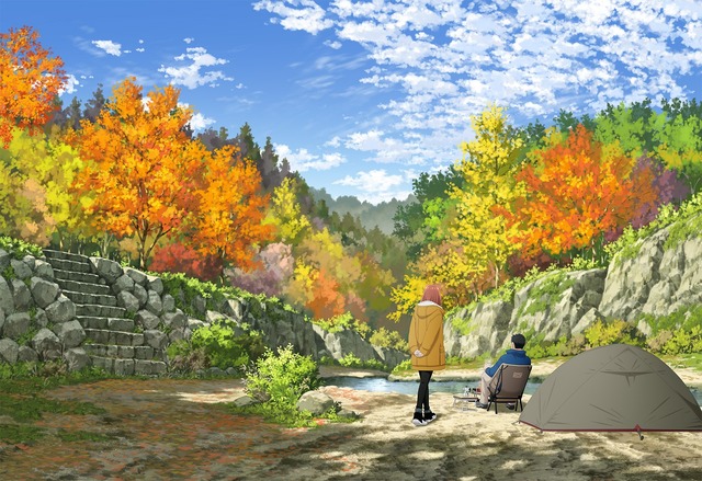 『ふたりソロキャンプ』ティザービジュアル（C）出端祐大・講談社／「ふたりソロキャンプ」製作委員会