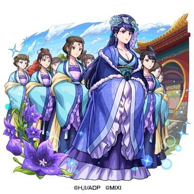 水属性　★6　賢妃 梨花妃（進化）CV：石川由依