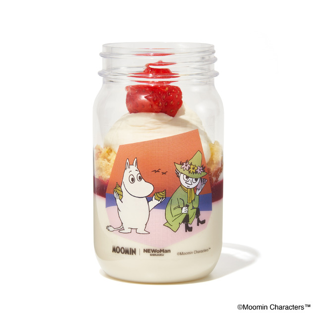 ニュウマン新宿×『ムーミン』　QBG Lady Bear「コラボジャースイーツ」（C）Moomin Characters