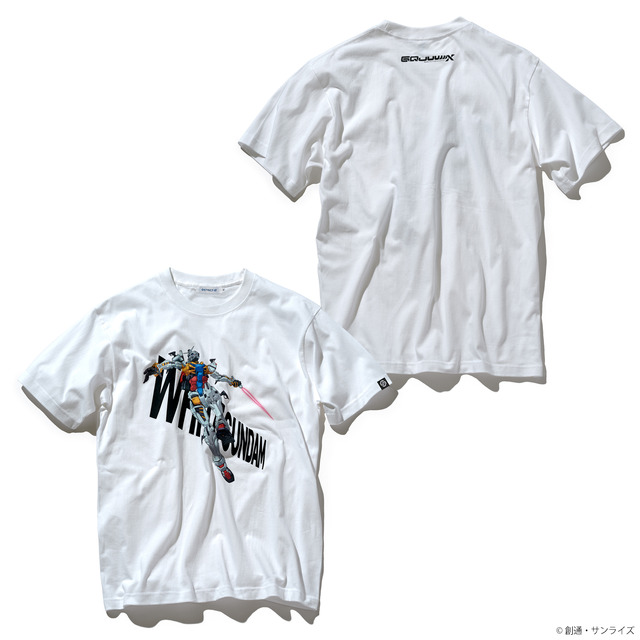 STRICT-G『機動戦士Gundam GQuuuuuuX』Tシャツ WHITE GUNDAM（C）創通・サンライズ