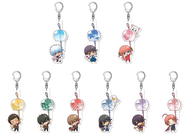 TVアニメ『銀魂』「アクリルキーホルダー-銀魂-」（C）Bandai Namco Experience Inc.（C）空知英秋／集英社・テレビ東京・電通・BNP・アニプレックス