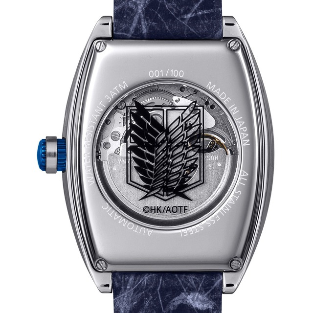 進撃の巨人×S-MEISTER 機械式時計 エレン・イェーガーモデル