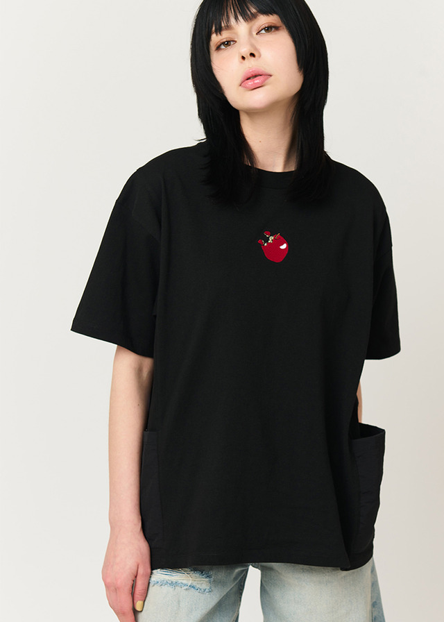 『DEATH NOTE』×グラニフ「ポテチ｜サイドポケットビッグシルエットTシャツ」（C）大場つぐみ・小畑健／集英社