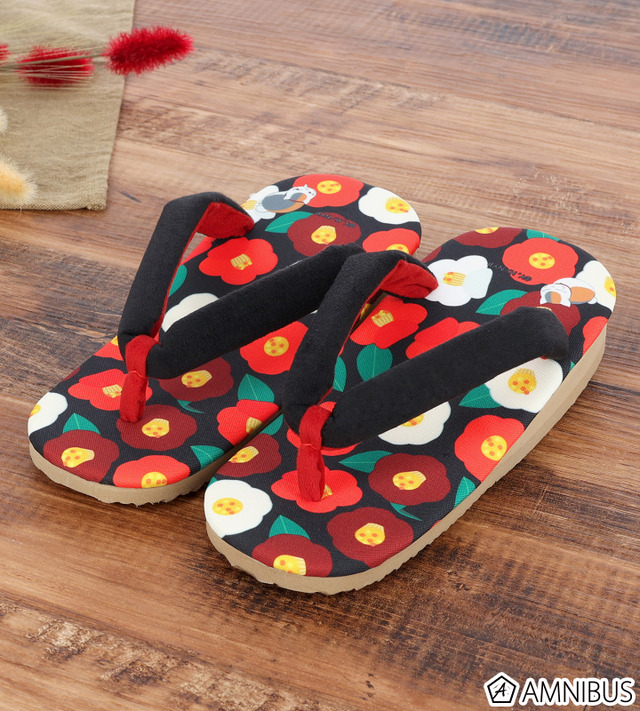 信貴コラボ ニャンコ先生 雪駄サンダル