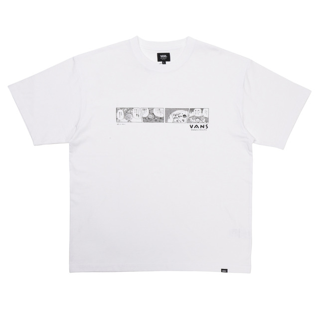 Vans x MOMOKO SAKURA「TEE（Coji-Coji Comic TEE）」（C）さくらももこ（C）さくらプロダクション