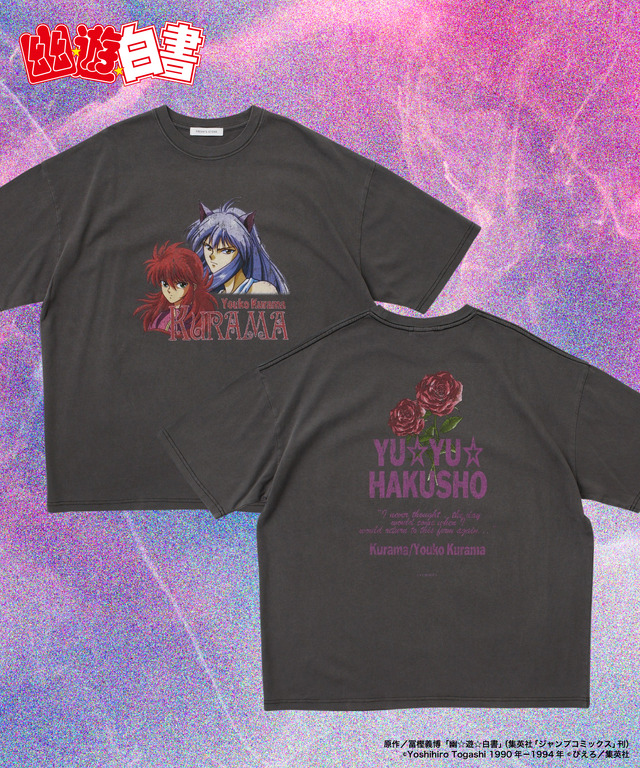 「幽☆遊☆白書 蔵馬 TEE」FREAK'S STOREとのスペシャルコラボTシャツ（C）Yoshihiro Togashi 1990年－1994年（C）ぴえろ／集英社