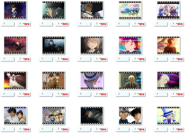 名探偵コナンランド「TDアクリルマグネット（TVアニメオープニング＆エンディングver.）」（C）青山剛昌／小学館（C）ＴＯＭＹ