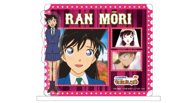 名探偵コナンランドの「ロッカーくじ」景品のアクリルジオラマスタンド（C）青山剛昌／小学館（C）ＴＯＭＹ