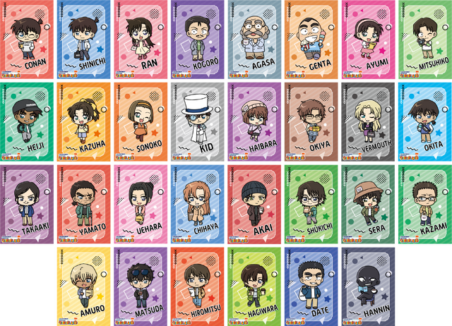 「名探偵コナンランド ミニキャラポストカード」（C）青山剛昌／小学館（C）ＴＯＭＹ