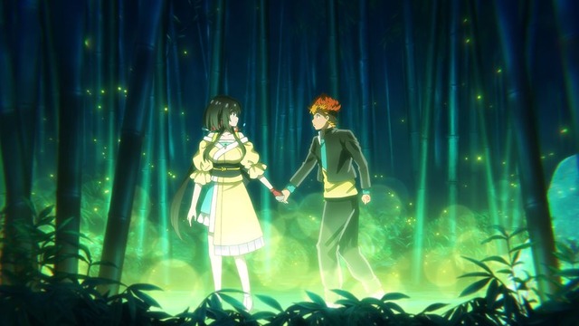 夏アニメ『陰陽廻天 Re:バース』第1話「死んでも負けを認めんな！ヤンキー、電祇平安京に立つ！」先行場面カット（C）作乃藤湖／「陰陽廻天 Re:バース」製作委員会