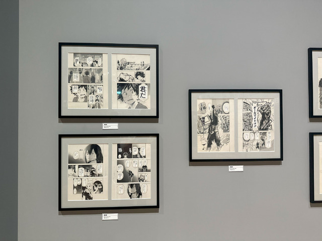 堀越耕平『僕のヒーローアカデミア』原画展（C）堀越耕平／集英社
