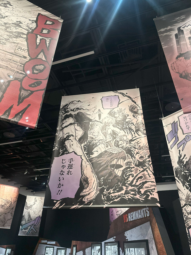 堀越耕平『僕のヒーローアカデミア』原画展（C）堀越耕平／集英社