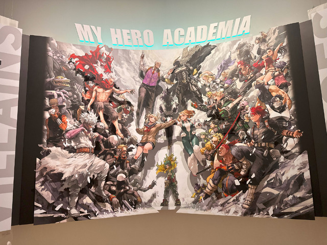 堀越耕平『僕のヒーローアカデミア』原画展（C）堀越耕平／集英社