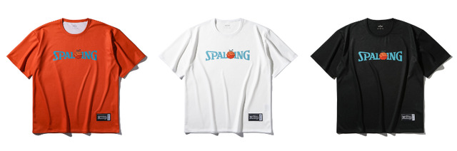 スポルディング『ONE PIECE』コラボレーションシリーズ「T シャツ メラメラの実 ロゴ」（C）O／S・F・T