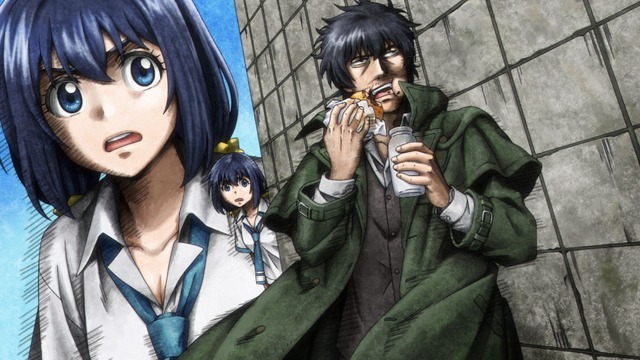 夏アニメ『まったく最近の探偵ときたら』第1話「元名探偵 名雲桂一郎／真白の害虫退治」先行場面カット