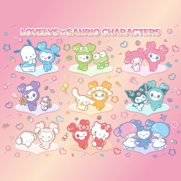 3位　TWICE LOVELYS ×サンリオキャラクターズ（株式会社ワーナーミュージック・ジャパン）
