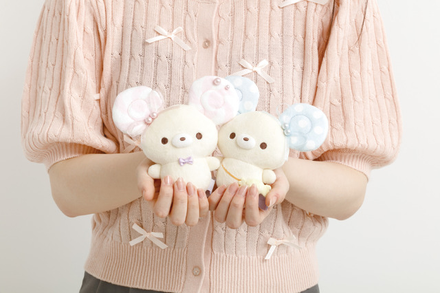 「ぬいぐるみ チューポップキャンディ」各種（C）2025 SAN-X CO., LTD. ALL RIGHTS RESERVED.