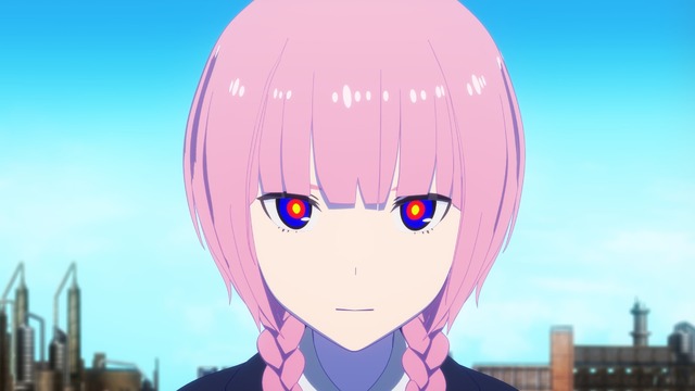 『神椿市建設中。』第0話「魔女の娘 -Witchling- 前篇」先行カット（C）KAMITSUBAKI STUDIO/SINKA ANIMATION PROJECT