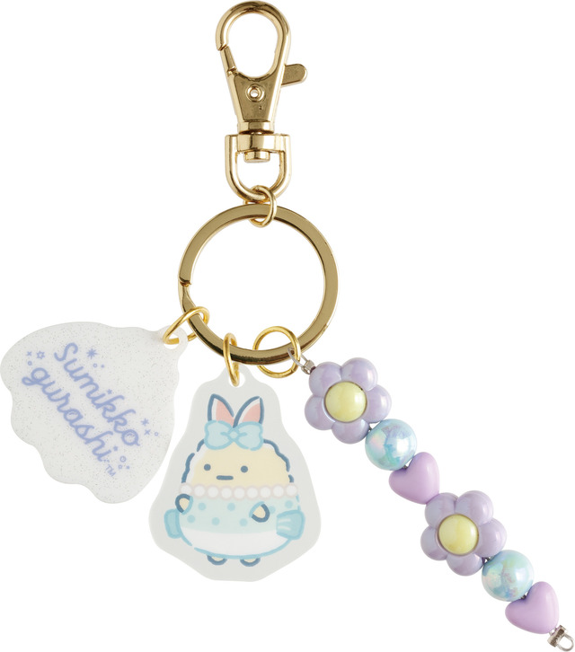 「アクリルキーホルダー えびふらいのしっぽ」（C）2025 SAN-X CO., LTD. ALL RIGHTS RESERVED.