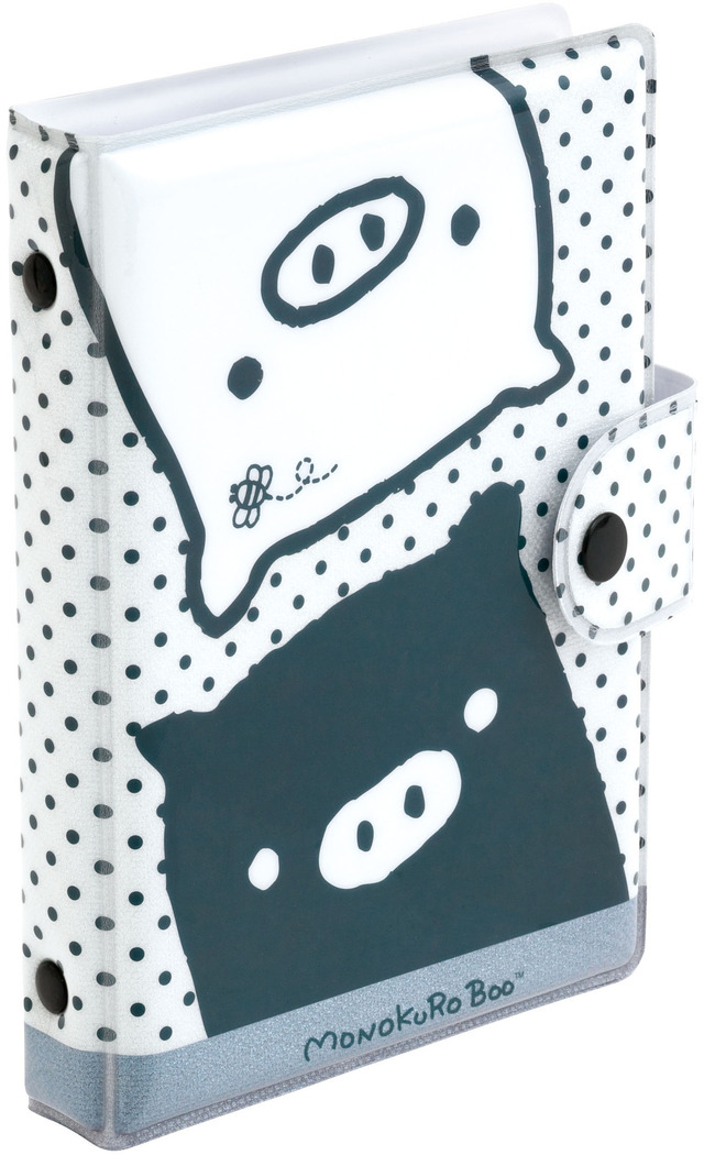 「ふにふにシールバインダー モノクロブー」（C）2025 SAN-X CO., LTD. ALL RIGHTS RESERVED.